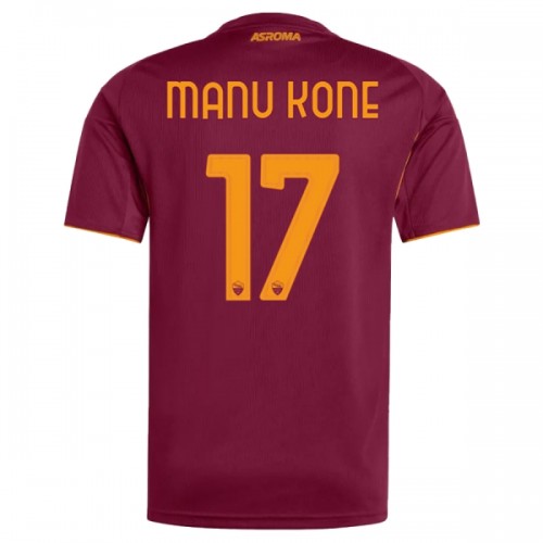 AS Roma Manu Kone 17 Pelipaita Koti 2025-26 AS Roma Manu Kone 17 Pelipaita Koti 2025-26